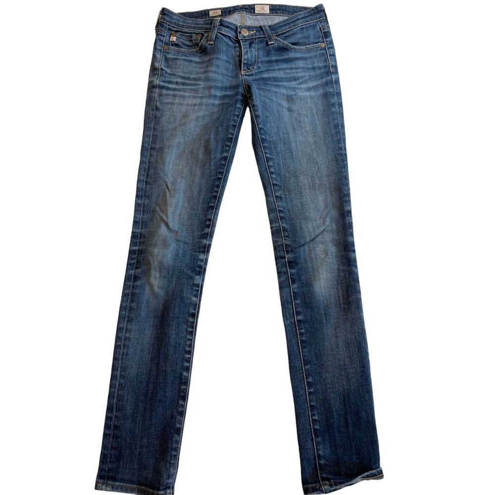 Adriano Goldschmied Womens Jeans Stilt Cigarette Leg BW9681 Cotton Blue Size 25R